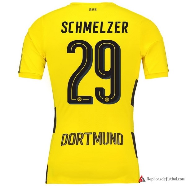 Camiseta Borussia Dortmund Primera equipación Schmelzer 2017-2018
